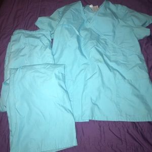 SB Blue Scrub Set